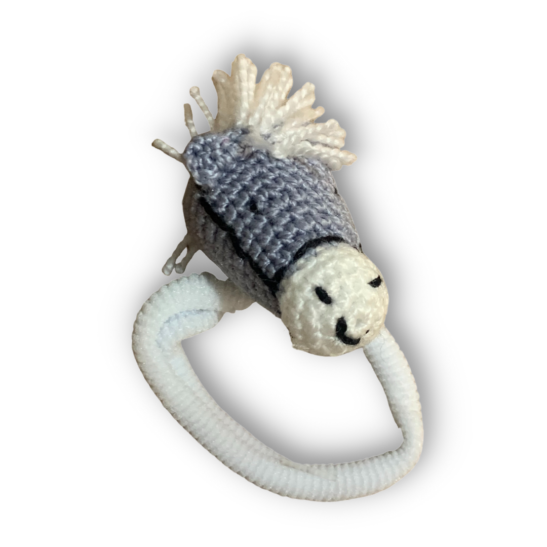 Farm Animals Crochet Hair Accessory