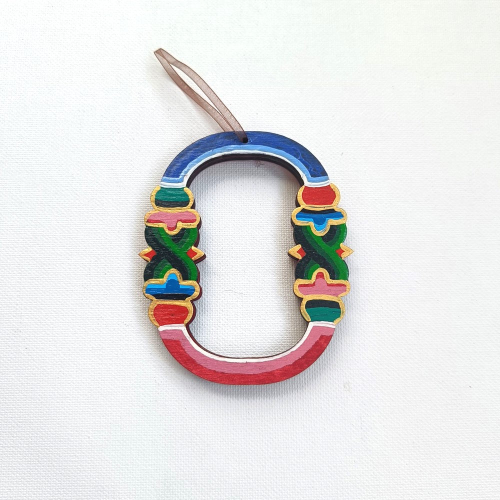 Latin Alphabet Hand Painted Decorative Letters