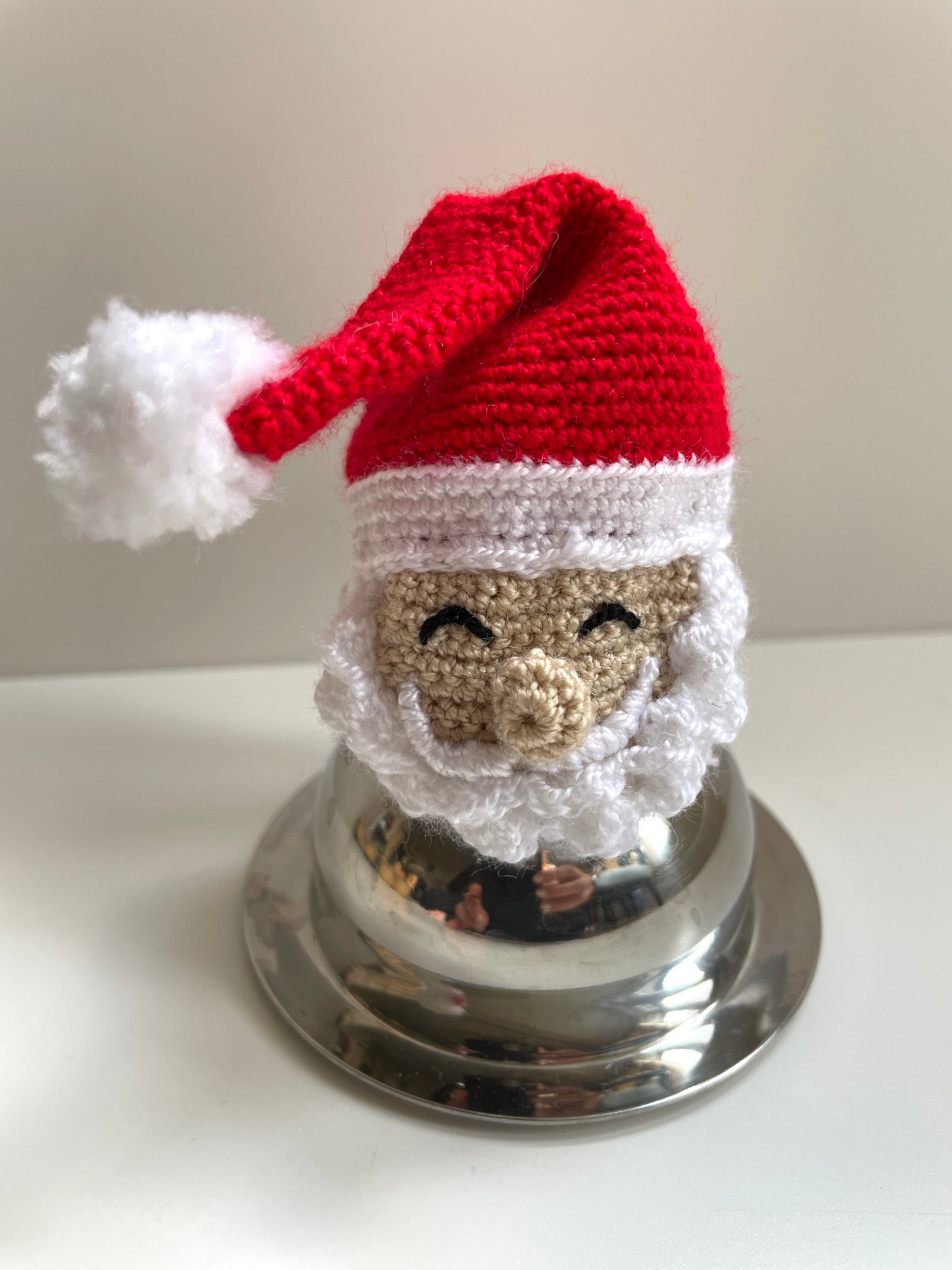 Christmas Holiday Crochet Egg Cosy Sets - Santa, Snowman, Reindeer, Christmas Pudding and More!