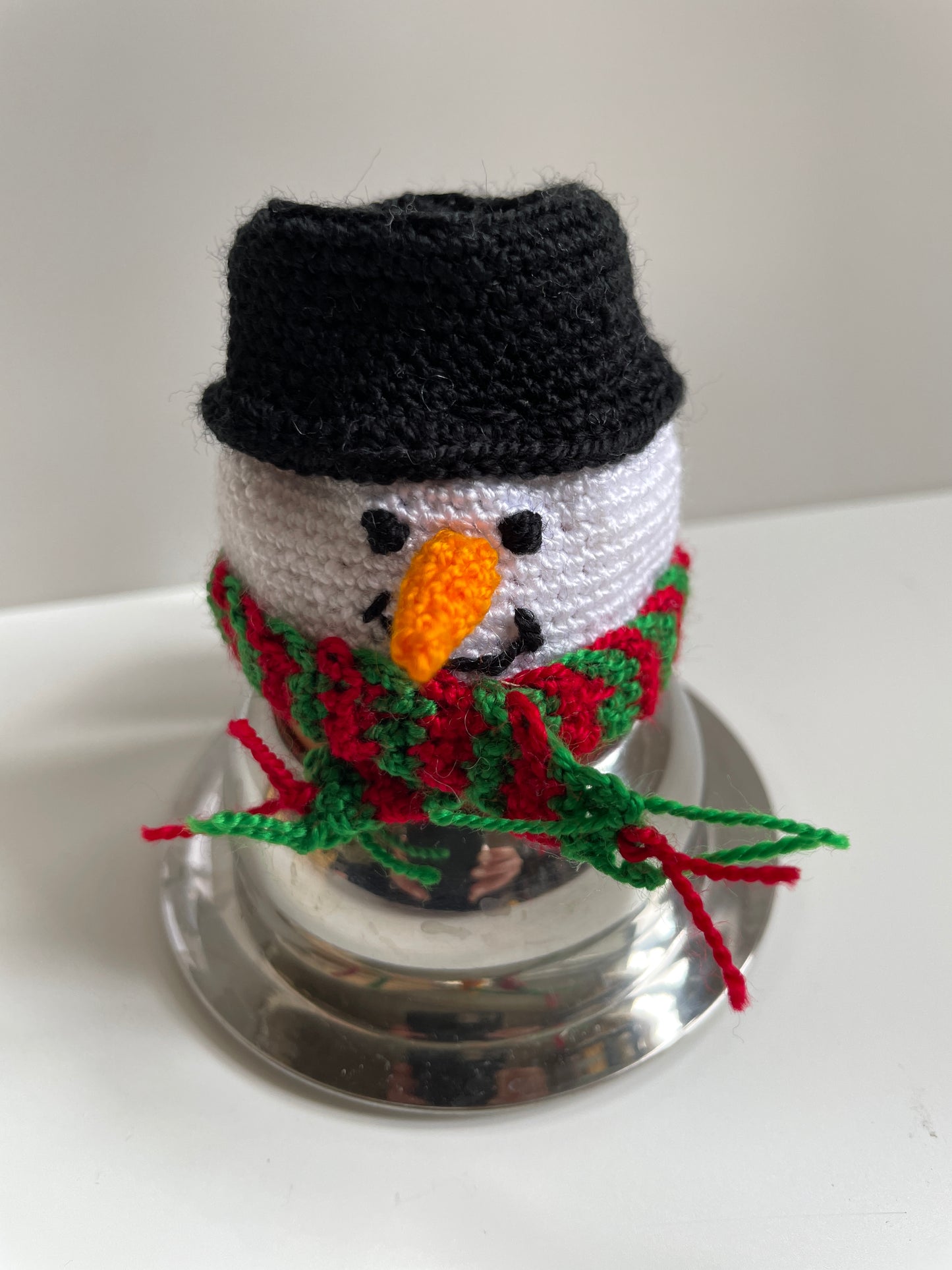 Christmas Holiday Crochet Egg Cosy Sets - Santa, Snowman, Reindeer, Christmas Pudding and More!