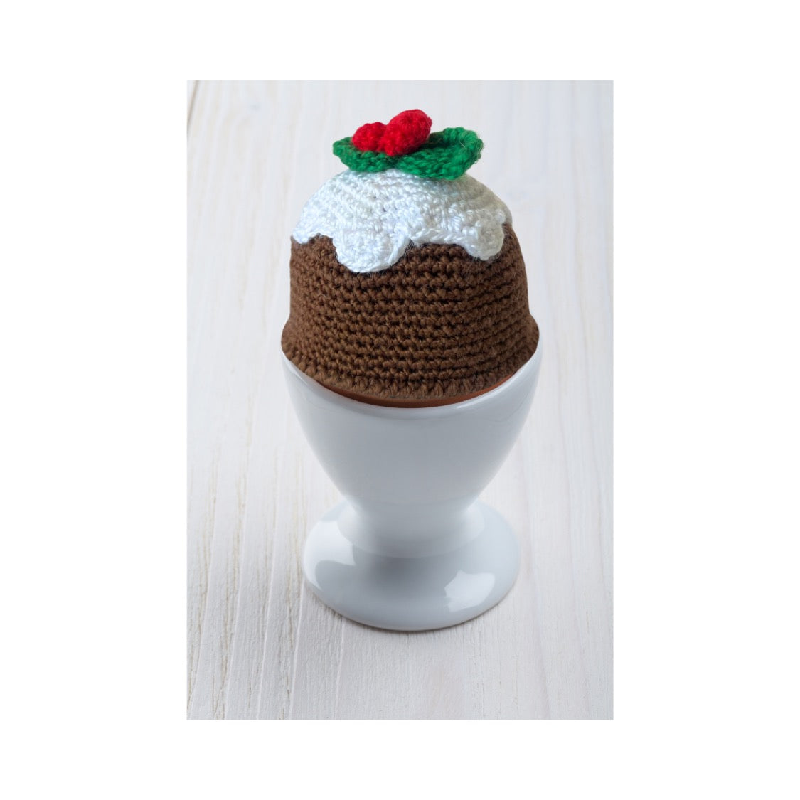 Christmas Holiday Crochet Egg Cosy Sets - Santa, Snowman, Reindeer, Christmas Pudding and More!