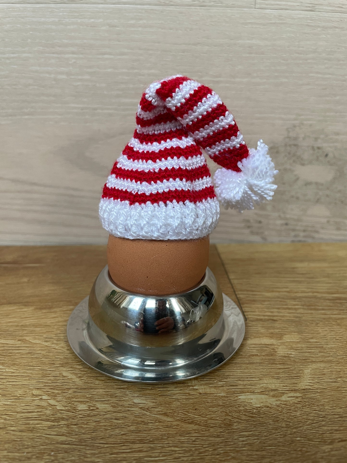 Christmas Holiday Crochet Egg Cosy Sets - Santa, Snowman, Reindeer, Christmas Pudding and More!