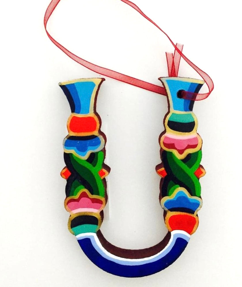 Latin Alphabet Hand Painted Decorative Letters