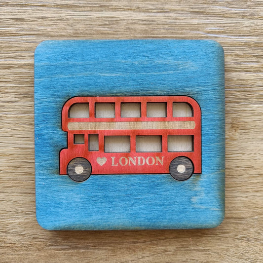 Double Decker Bus Coaster