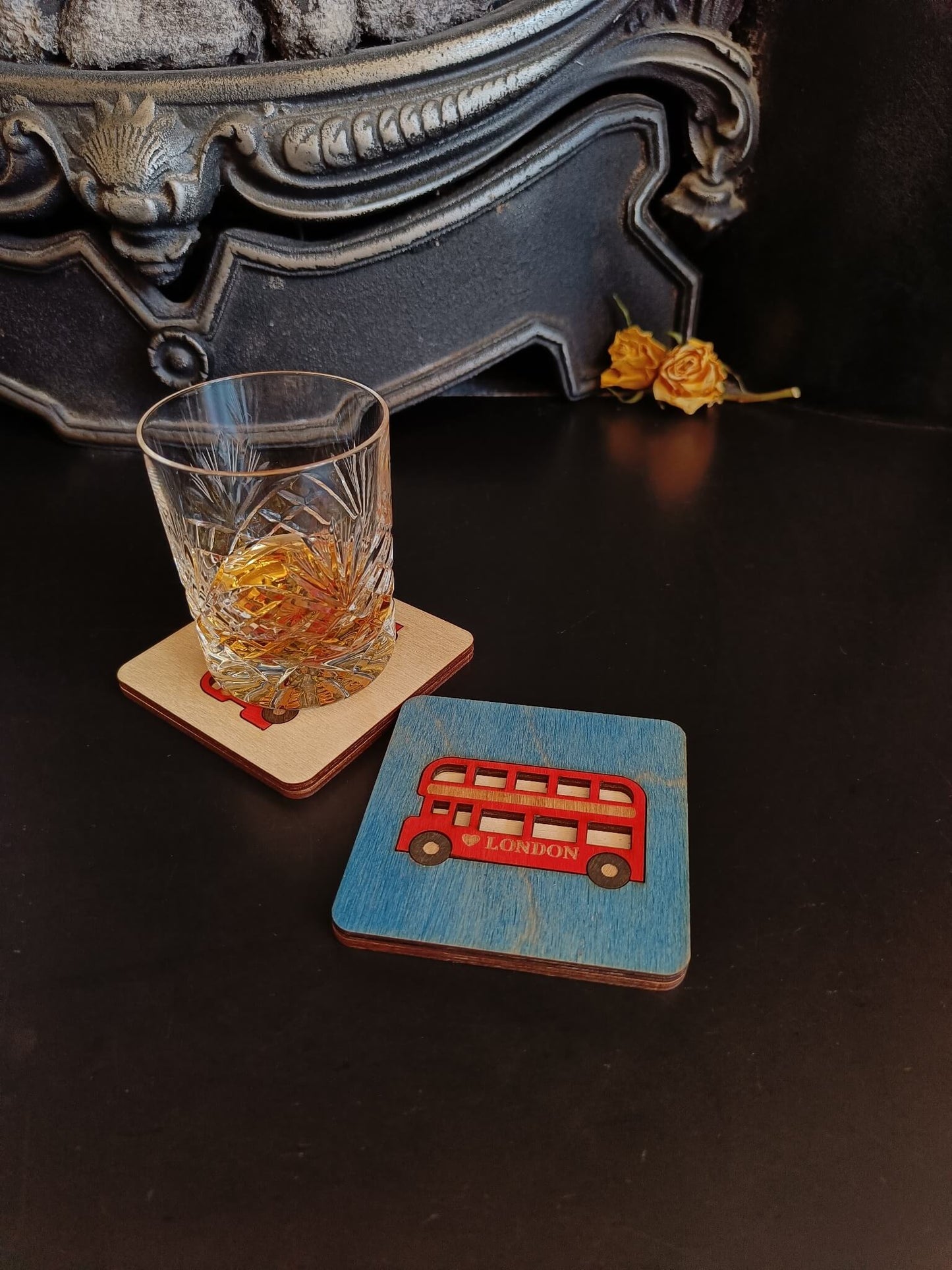 Double Decker Bus Coaster