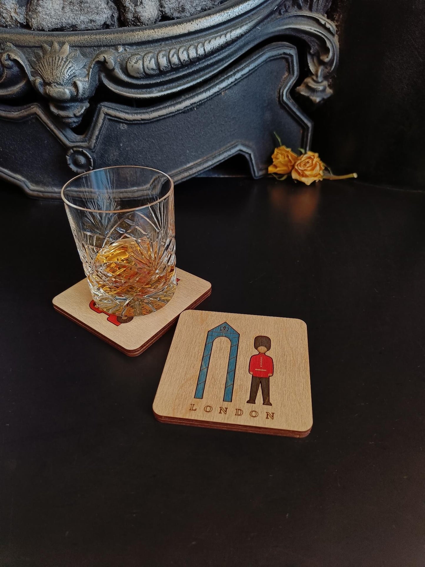 Palace Sentry Guard and Box Coaster