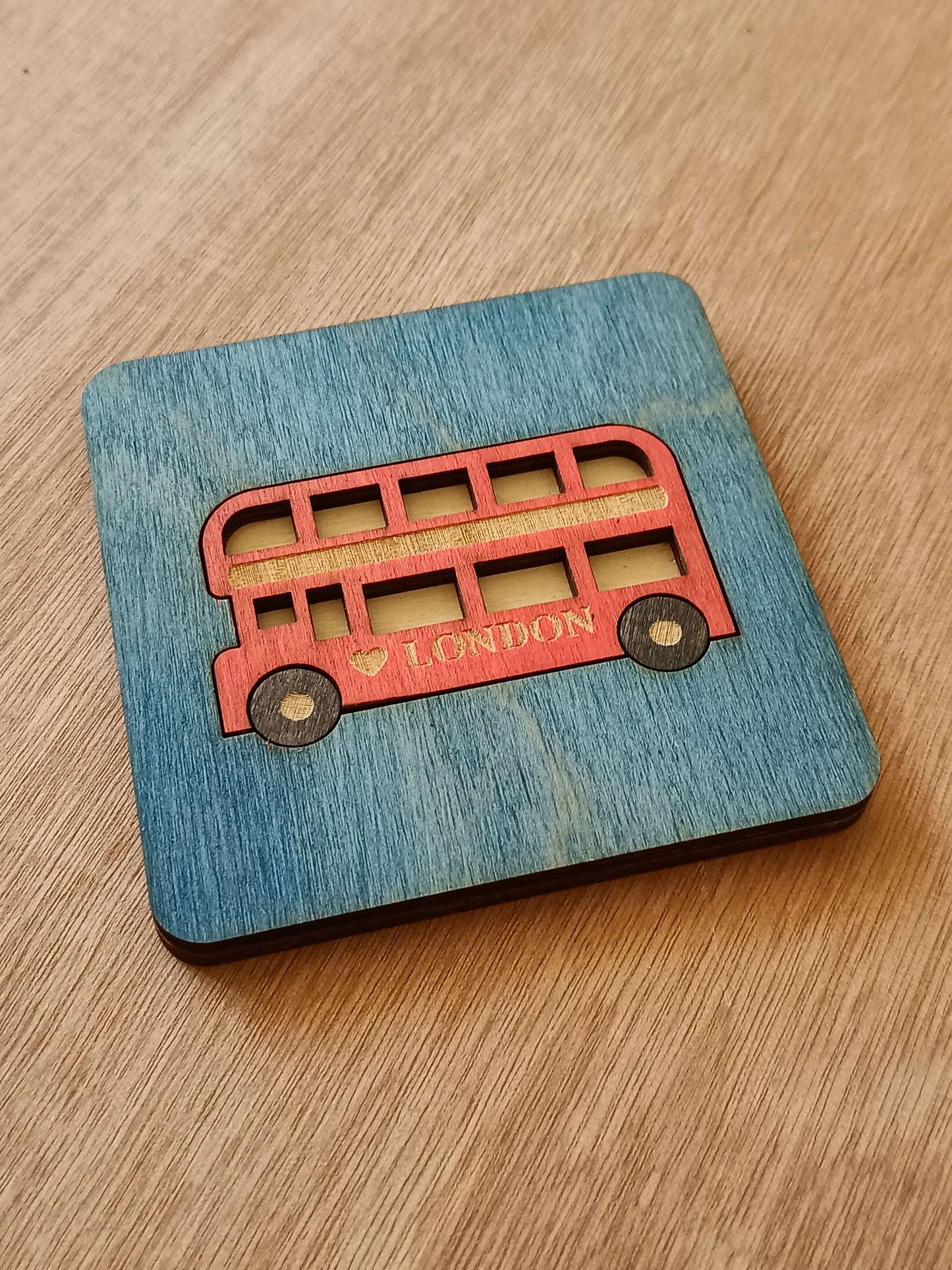 Double Decker Bus Coaster