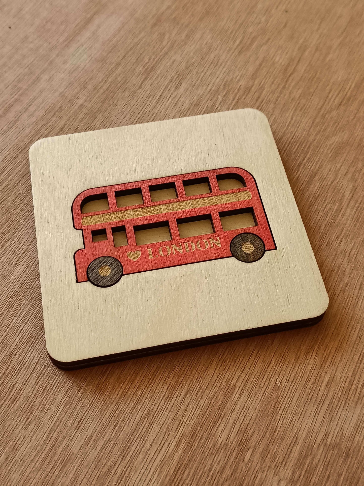 Double Decker Bus Coaster