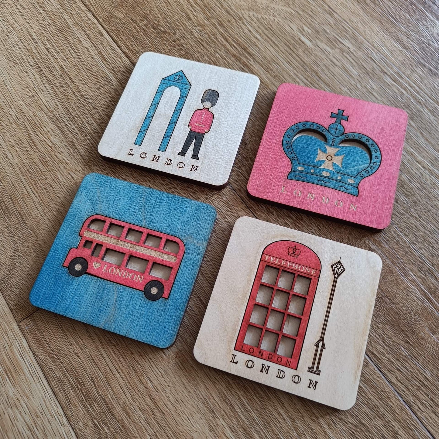 Double Decker Bus Coaster