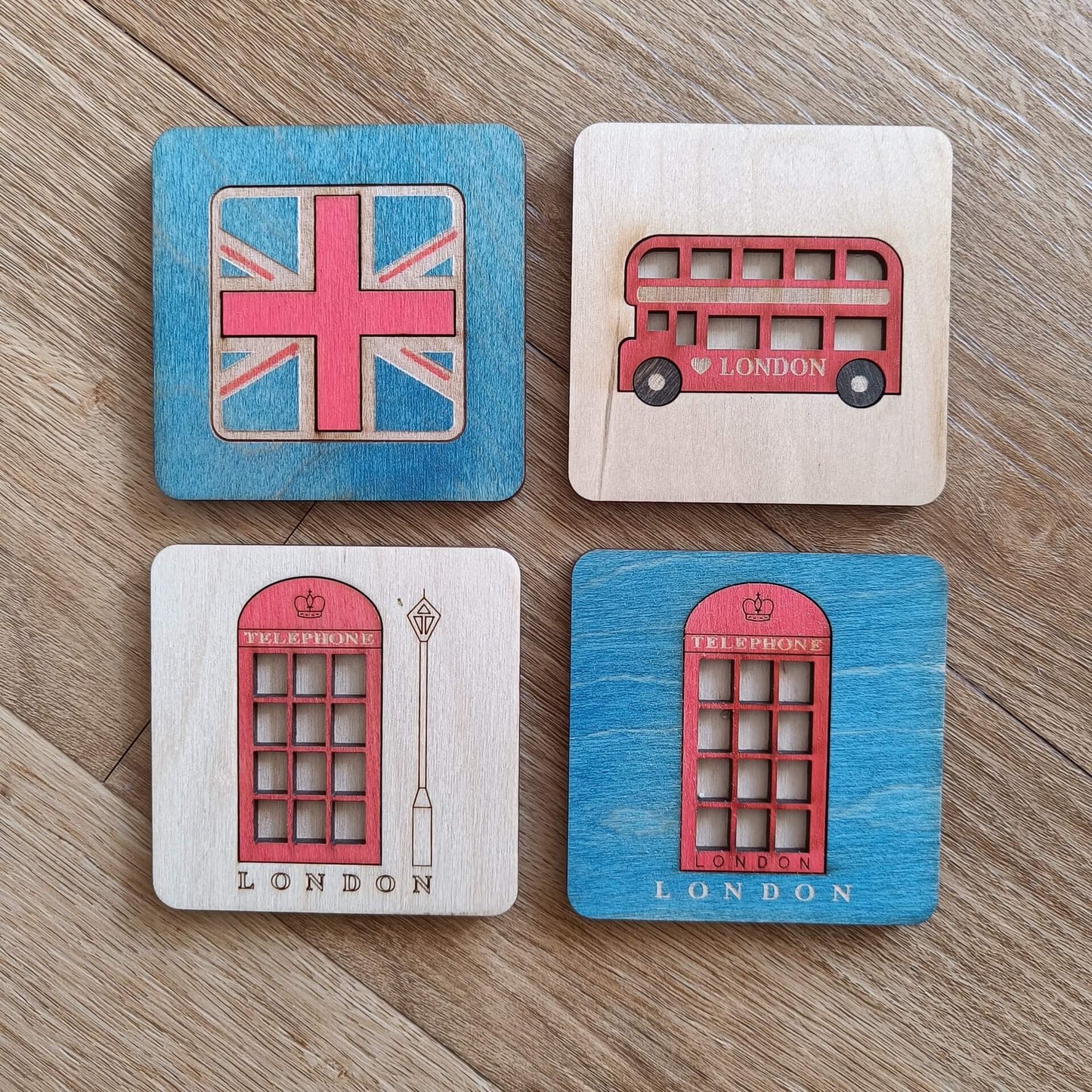 Double Decker Bus Coaster