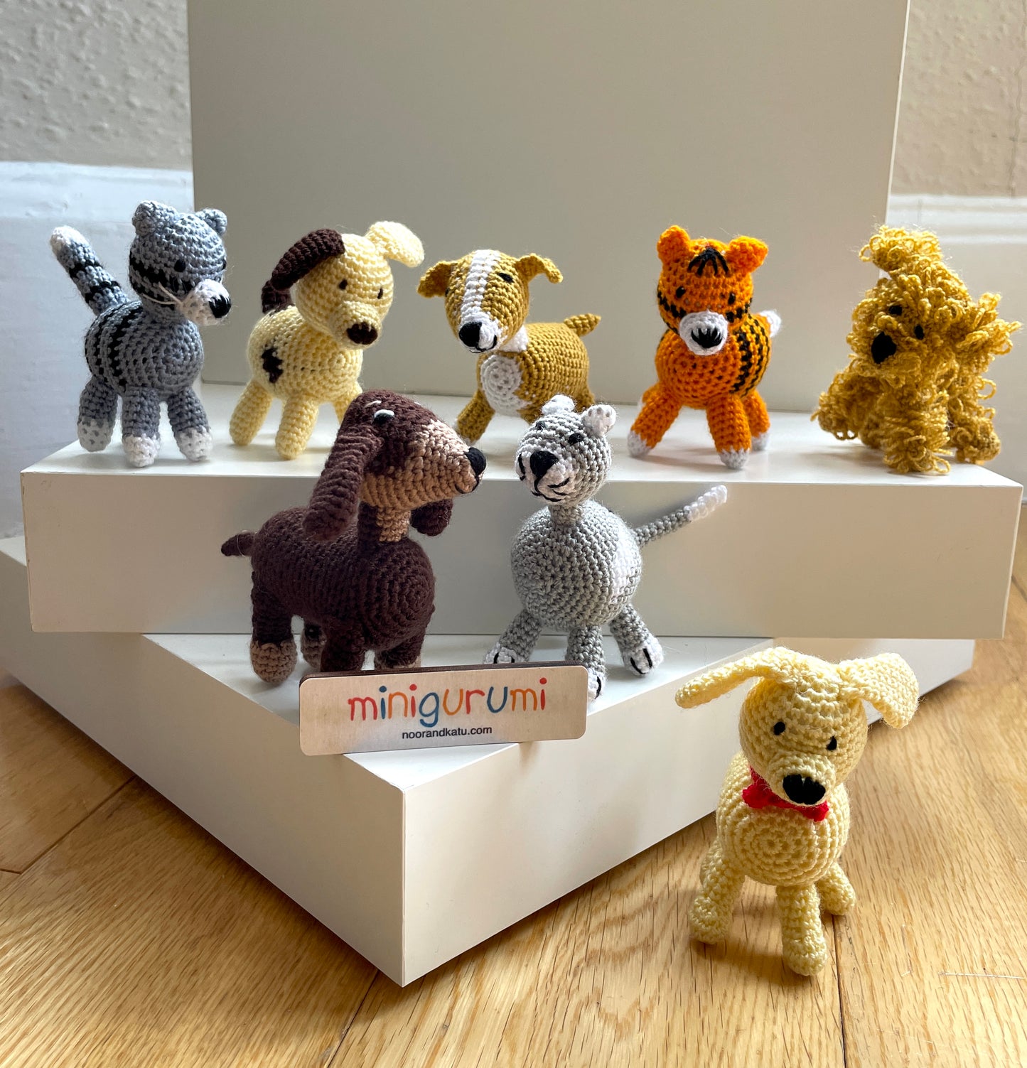 MINIGURUMI Mini Crochet Toy Cats and Dogs