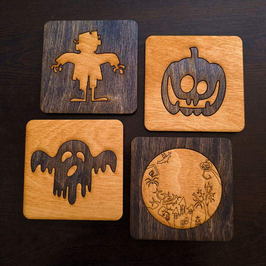Halloween Coaster Set