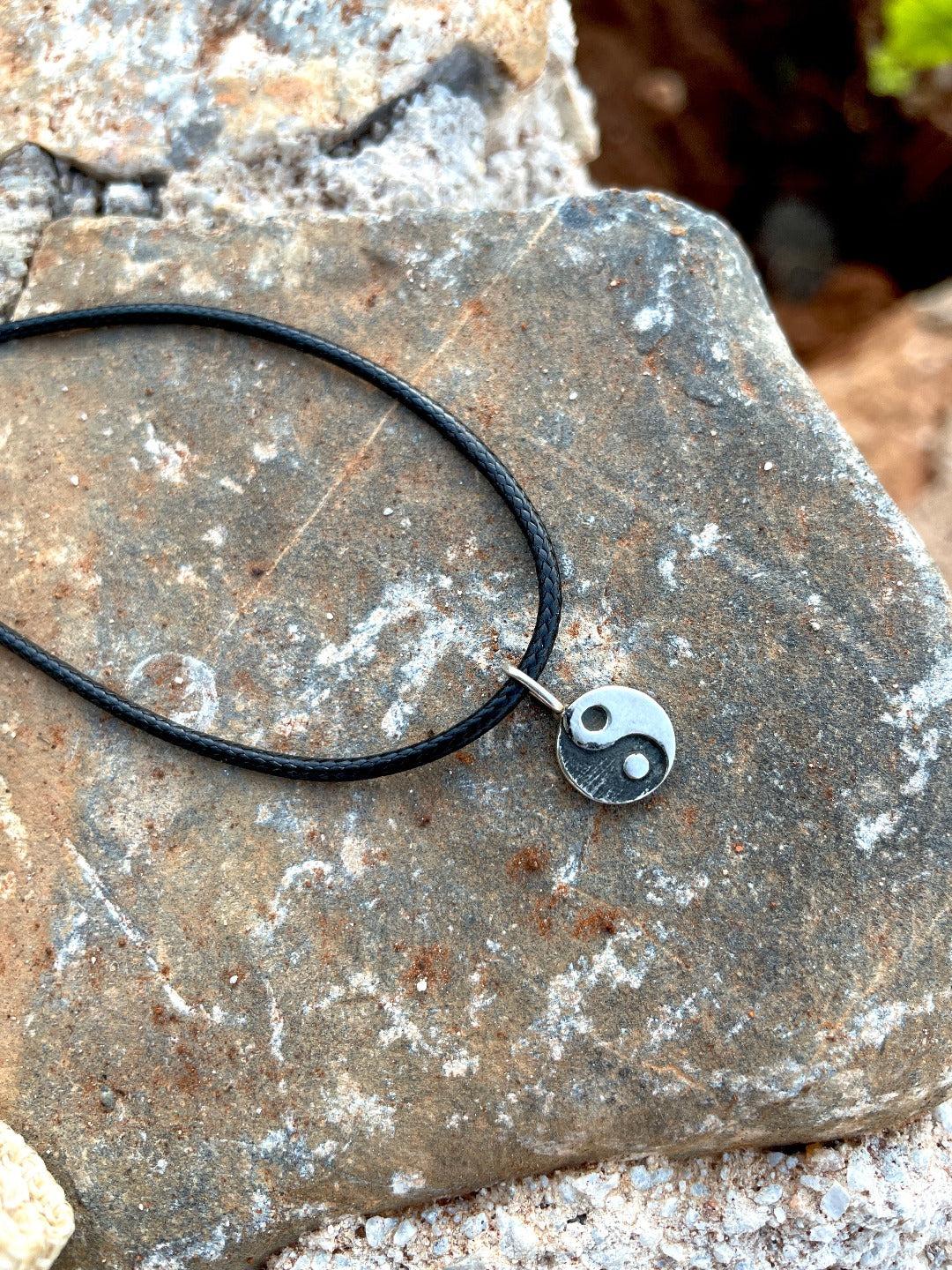 Yin Yang 925 Sterling Silver Pendant Necklace