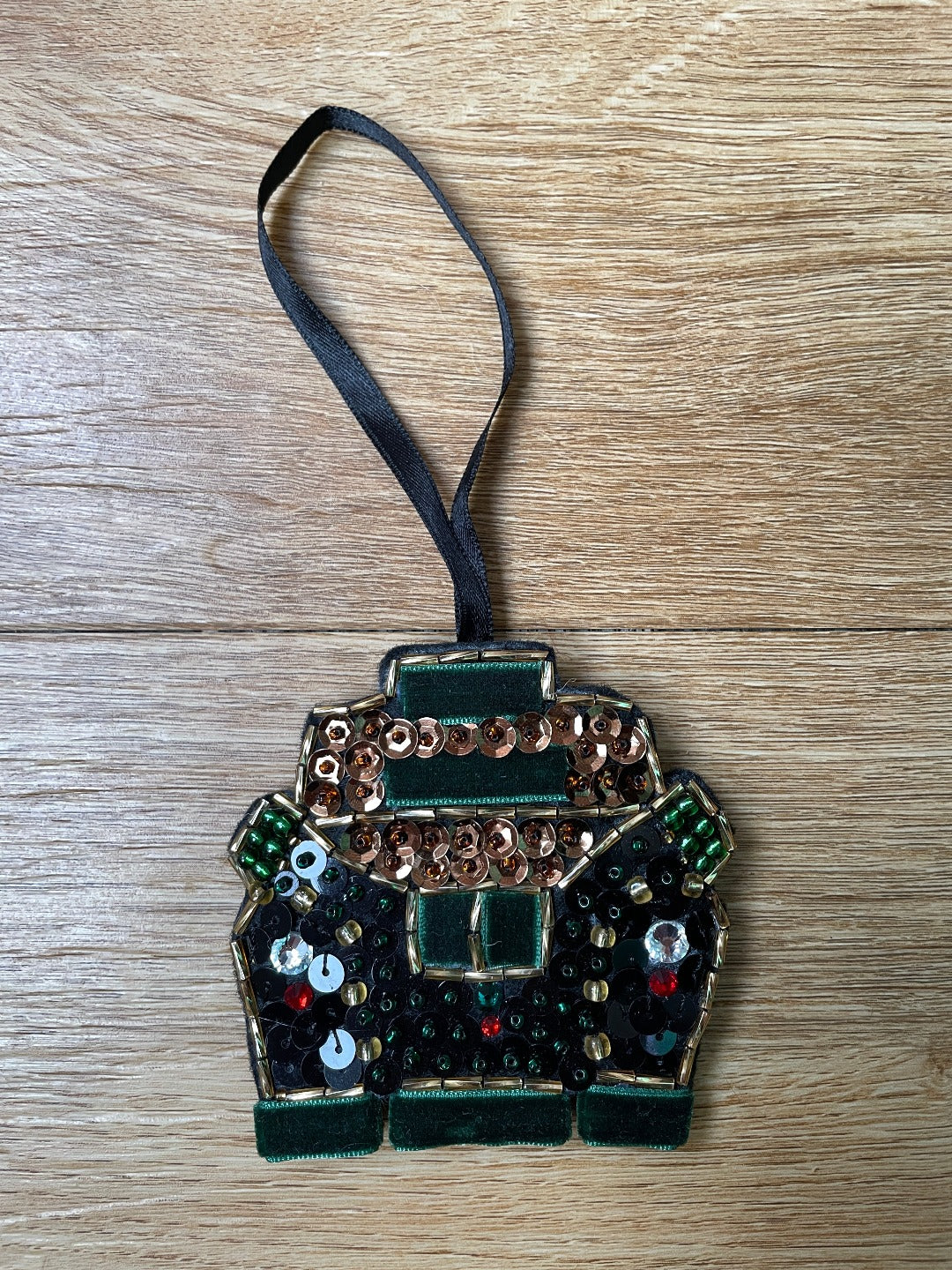 London Taxi Versatile Tree Ornament or Holiday Brooch