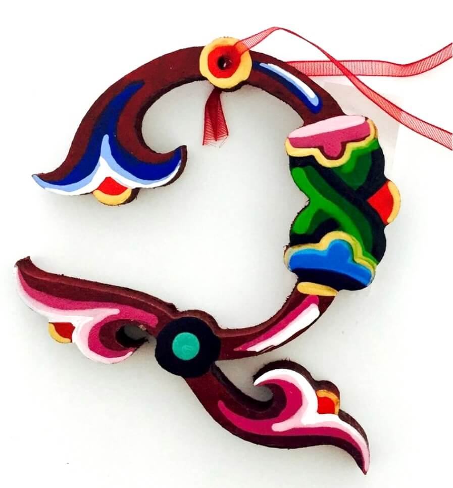 Armenian Alphabet Hand Painted Decorative Letters