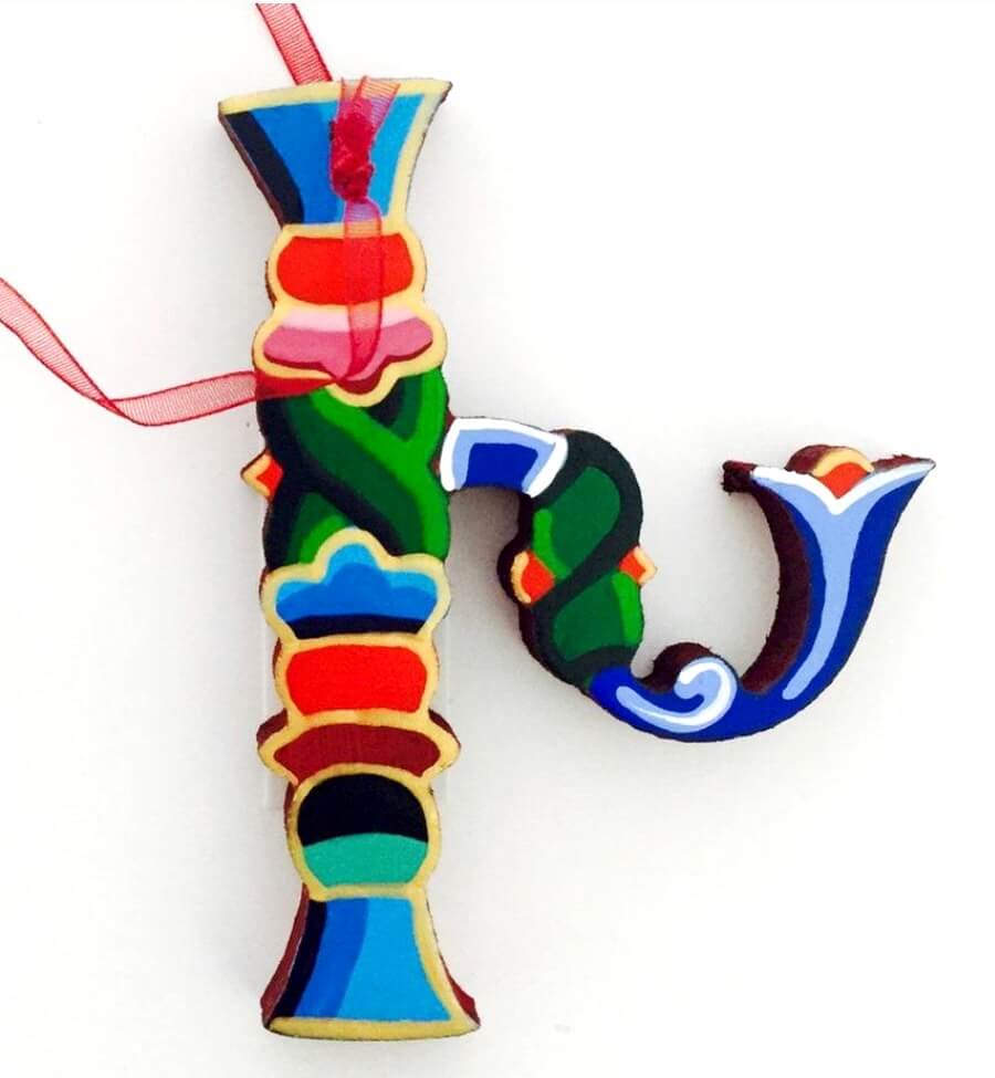Armenian Alphabet Hand Painted Decorative Letters