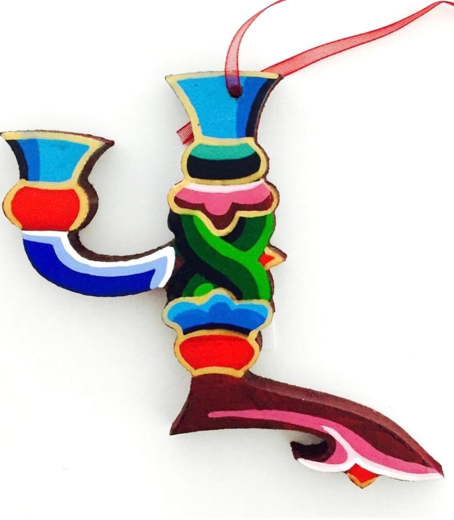 Armenian Alphabet Hand Painted Decorative Letters