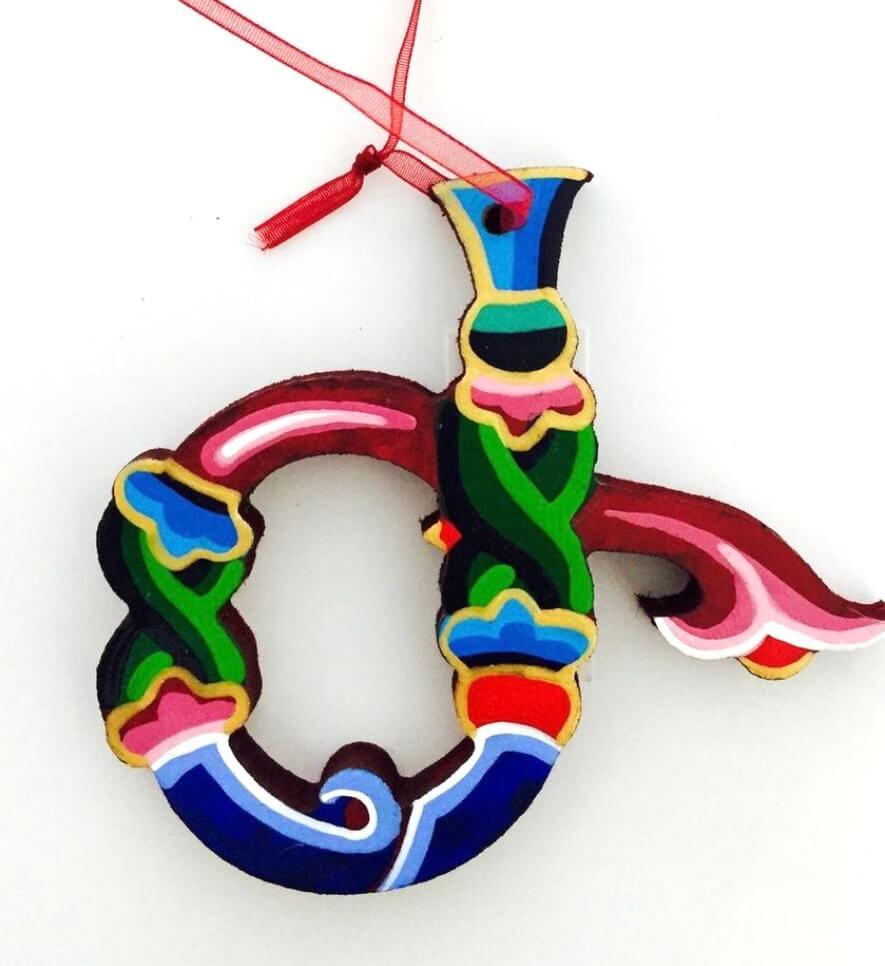 Armenian Alphabet Hand Painted Decorative Letters