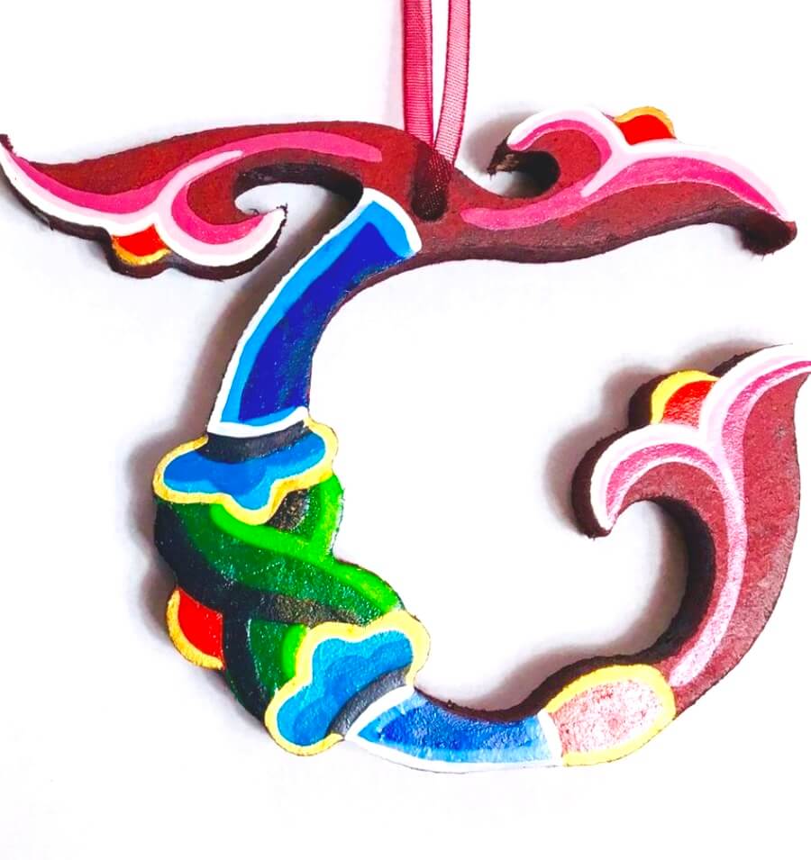 Armenian Alphabet Hand Painted Decorative Letters