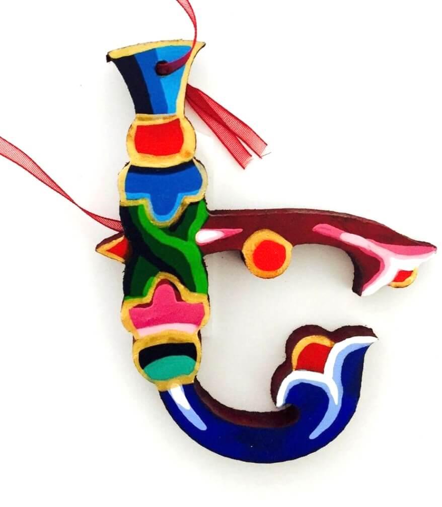 Armenian Alphabet Hand Painted Decorative Letters