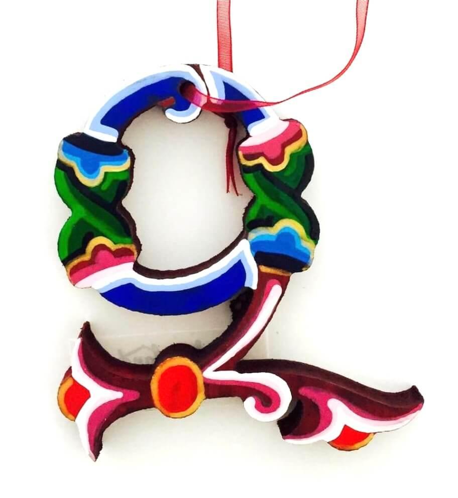 Armenian Alphabet Hand Painted Decorative Letters