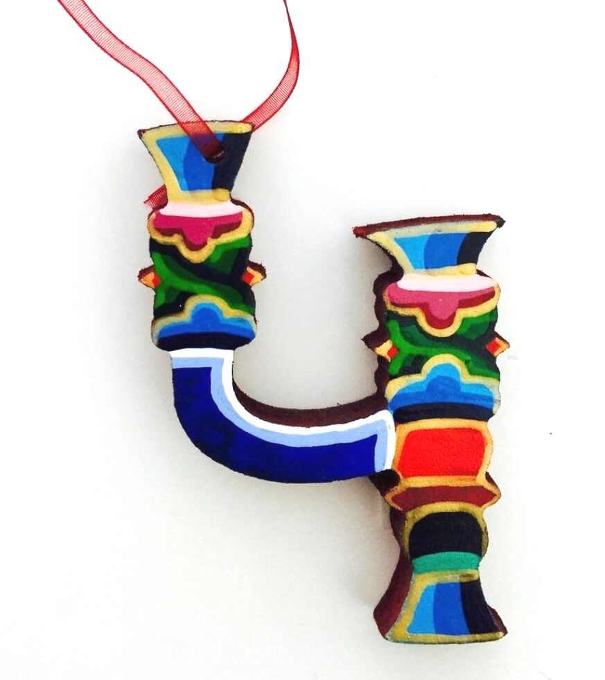 Armenian Alphabet Hand Painted Decorative Letters