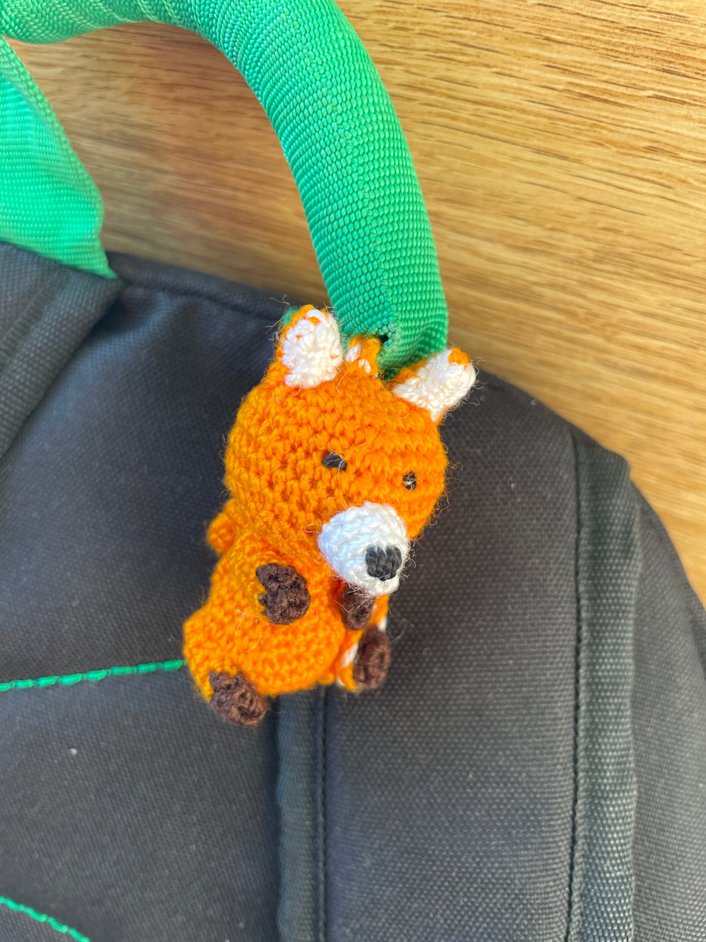Mini-Crochet Woodland Animals Keyring Accessories