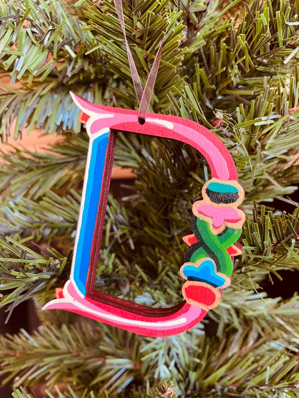 Latin Alphabet Hand Painted Decorative Letters