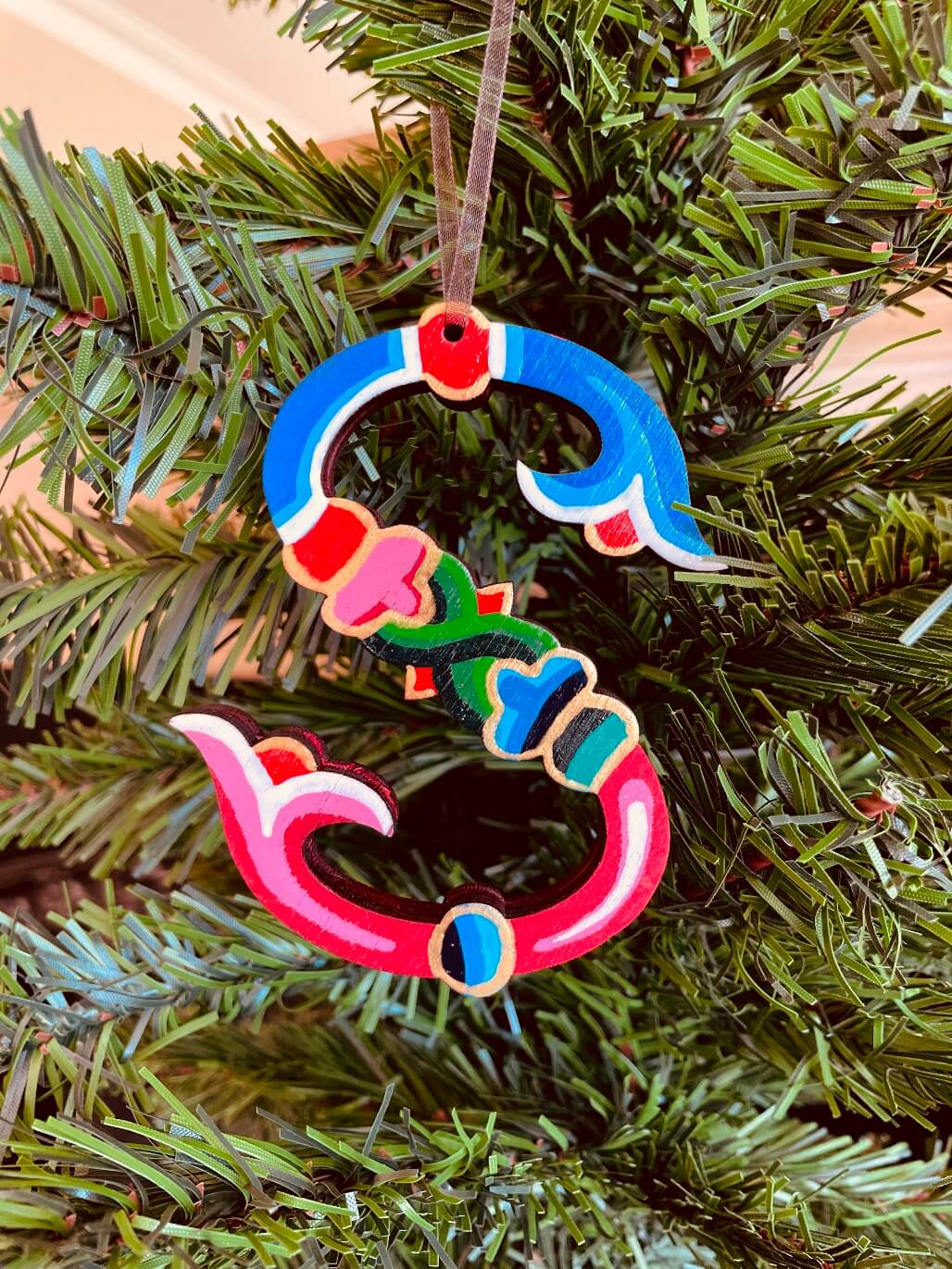 Latin Alphabet Hand Painted Decorative Letters