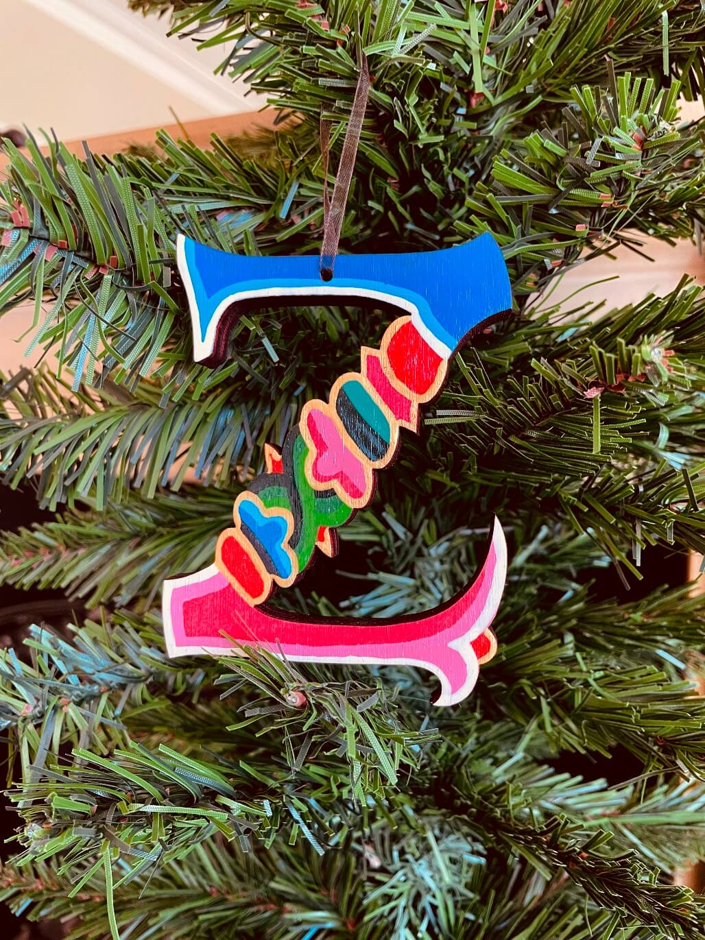 Latin Alphabet Hand Painted Decorative Letters