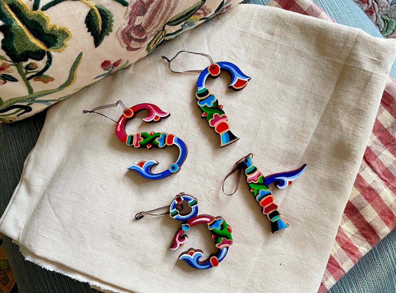 Armenian Alphabet Hand Painted Decorative Letters