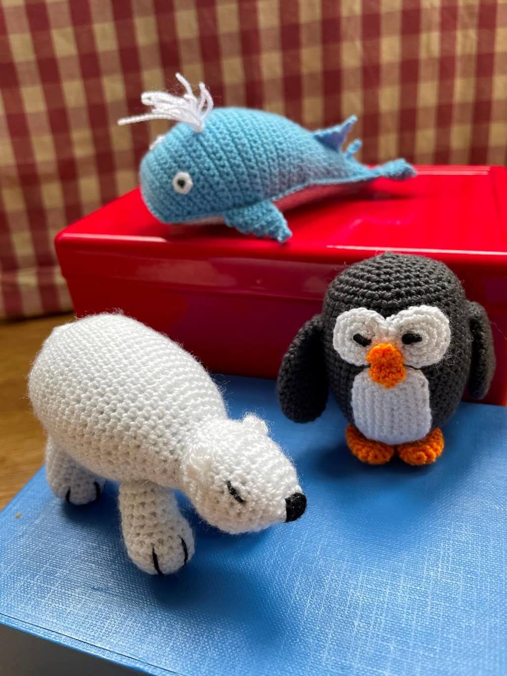 MINIGURUMI Mini Crochet Arctic Animals
