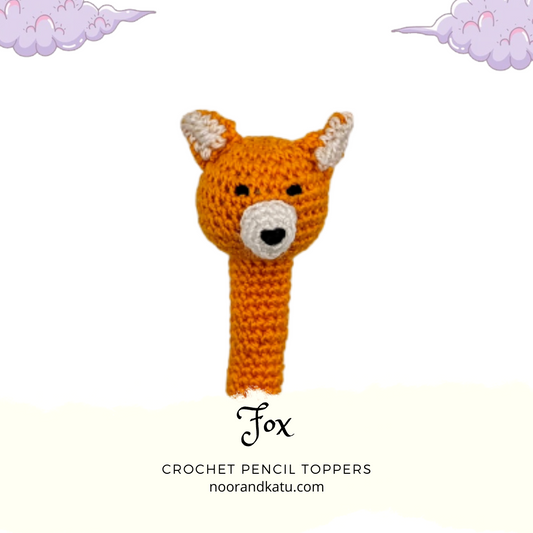 Woodland Forest Animals Pencil Toppers