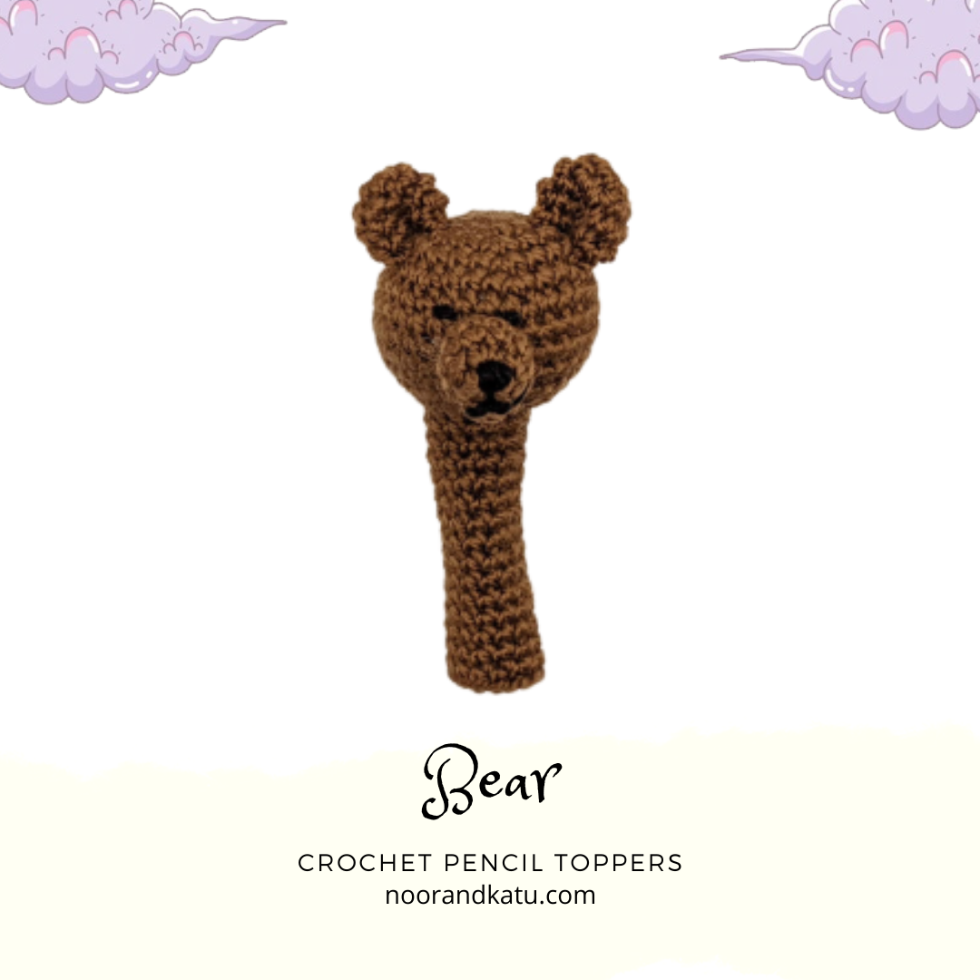 Woodland Forest Animals Pencil Toppers