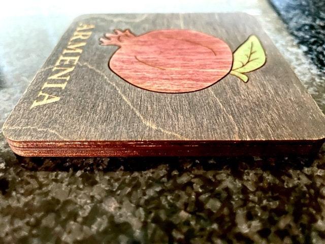 Armenia Pomegranate Coaster