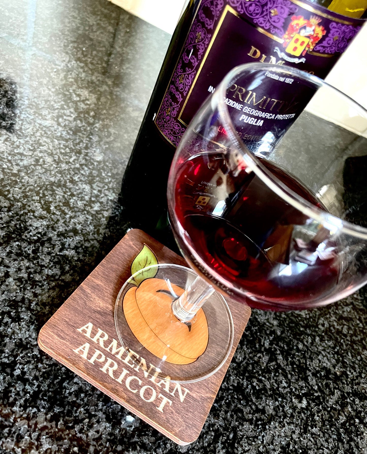 Armenian Apricot Coaster we