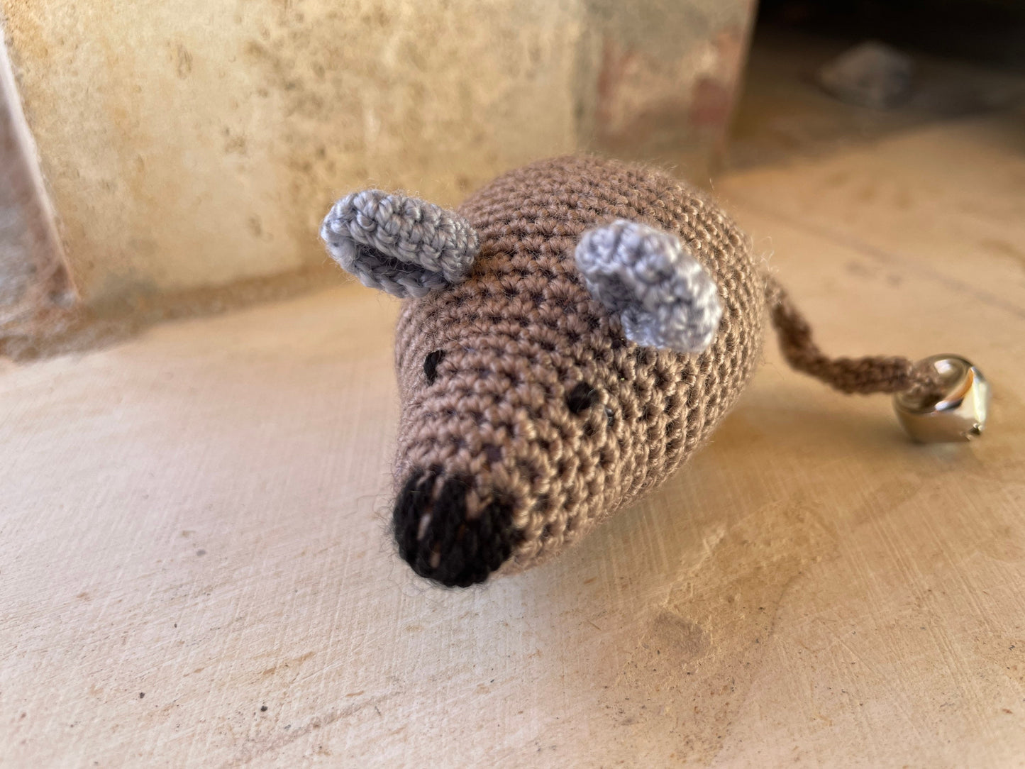 Crochet Catnip Mouse Toy - 4 colours!