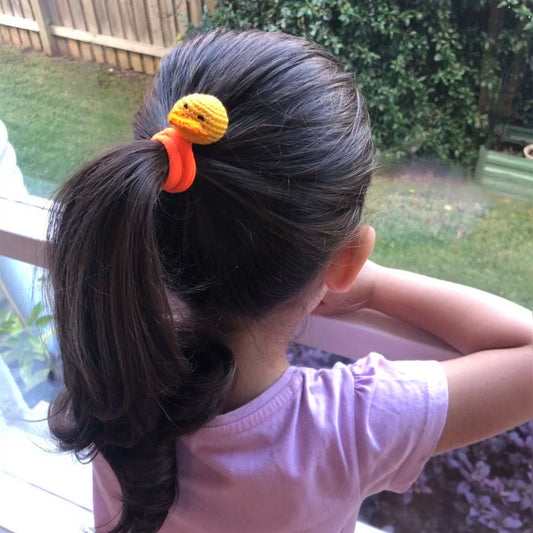 Farm Animals Crochet Hair Accessory