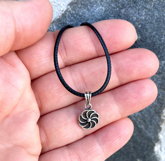 Eternity Small, 925 Sterling Silver Pendant Necklace