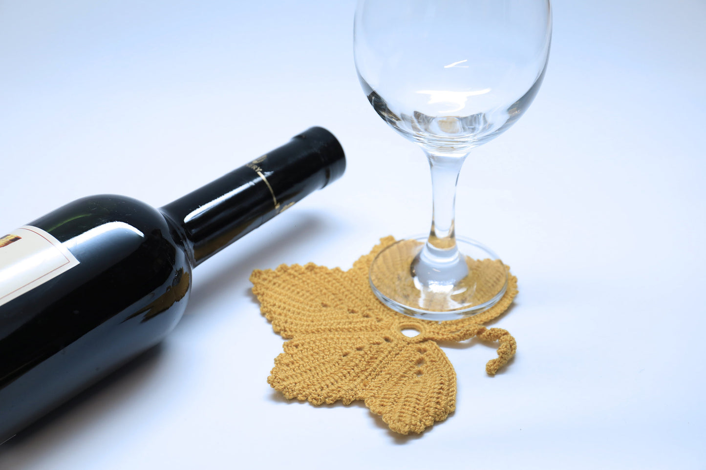 Grape Leaf Coasters, Set of 3