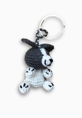 Mini-Crochet (Amigurumi) Farm Animals Keyring Accessory