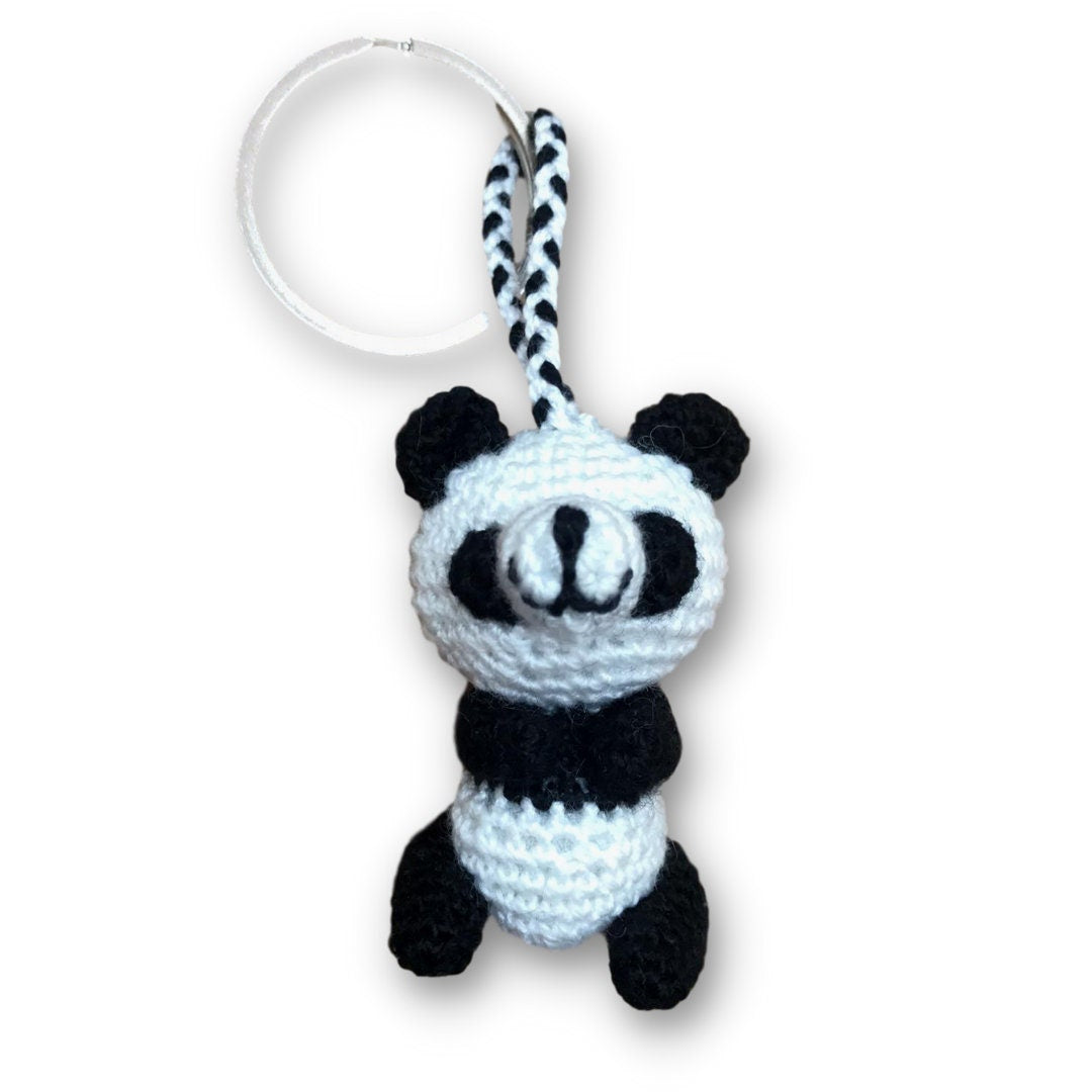 Mini-Crochet Woodland Animals Keyring Accessories