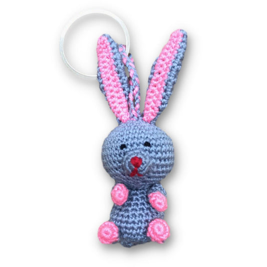 Mini-Crochet Woodland Animals Keyring Accessories