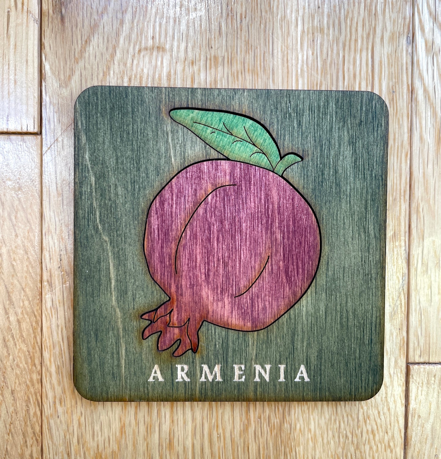 Armenia Pomegranate Coaster