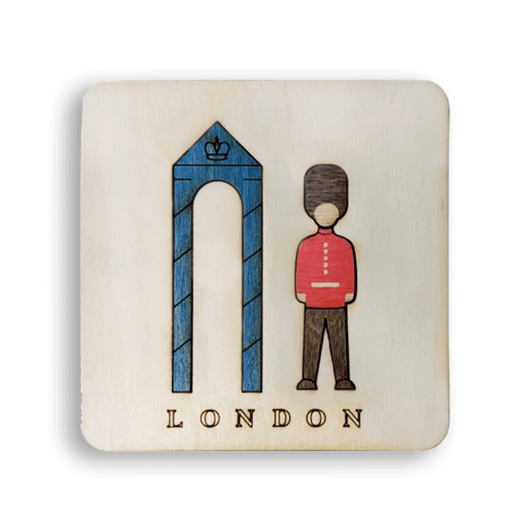 Palace Sentry Guard and Box Coaster