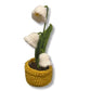 Mini Crochet Flowerpots