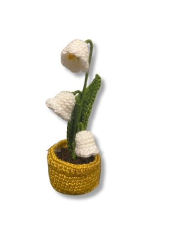 Mini Crochet Flowerpots