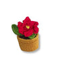 Mini Crochet Flowerpots