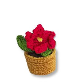 Mini Crochet Flowerpots