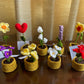 Mini Crochet Flowerpots